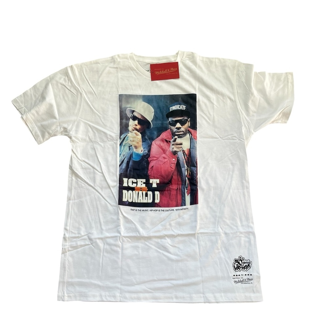 Ice T and Donald D 50th Anniversary Hip HopTee